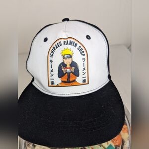 Naruto Shippuden Sublimated Naruto Eating Ramen Dad Hat